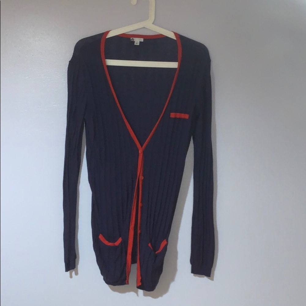 Preppy cardigan